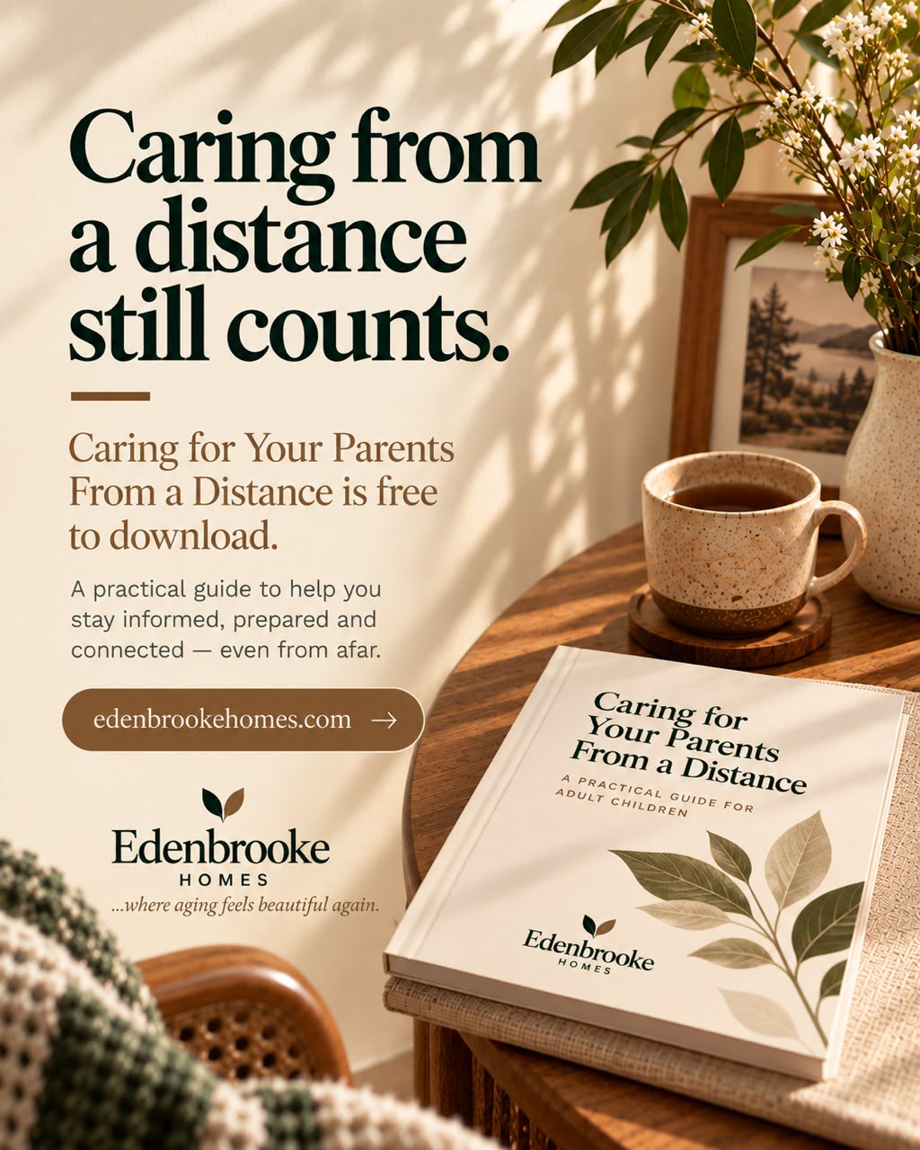 Cover of the free guide, Caring for Your Parents From a Distance